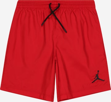 Pantalon Jordan en rouge : devant