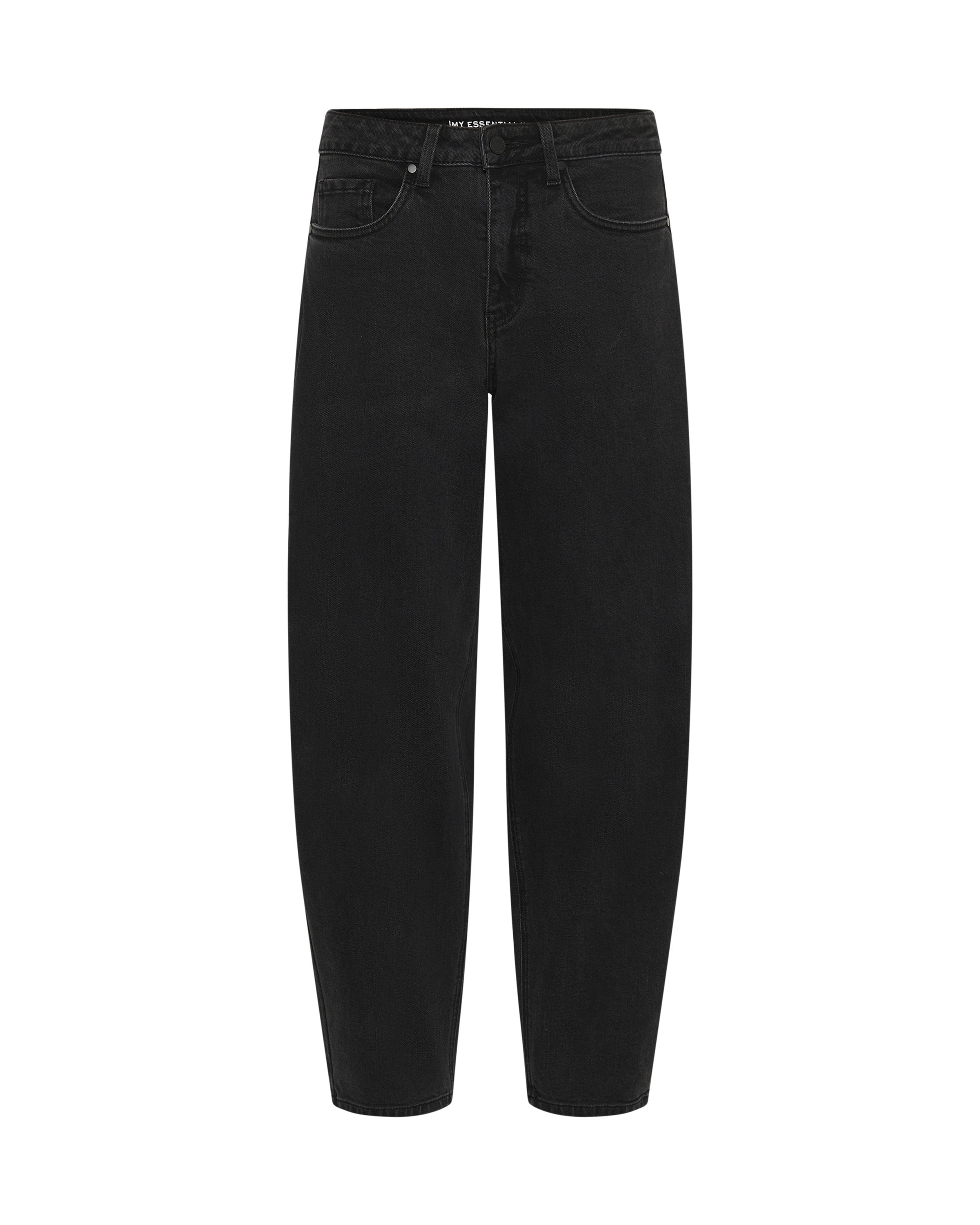 My Essential Wardrobe Baggy Jeans in Schwarz: Vorderseite