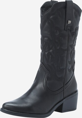 MTNG Cowboy Boots 'TANUBIS' in Black: front
