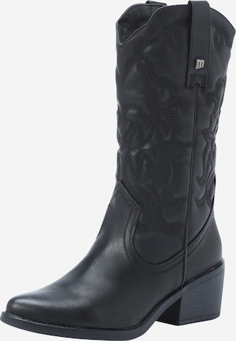 Bottes de cowboy 'TANUBIS' MTNG en noir : devant