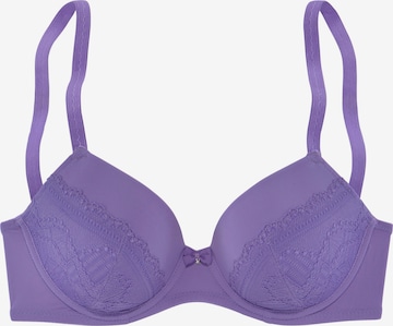 LASCANA Push-up Bra in Blue: front