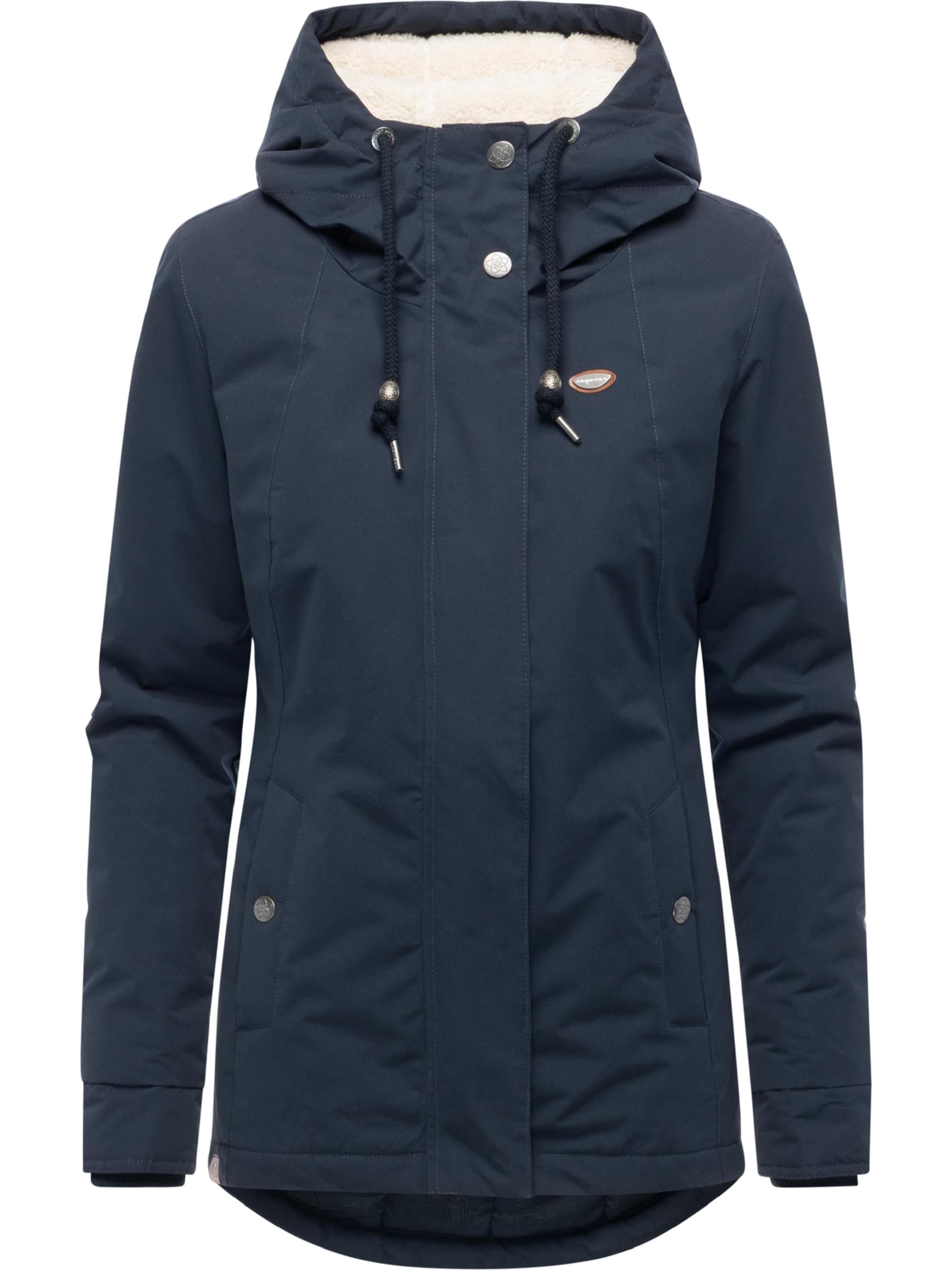 Ragwear Funktionsjacke 'Alvena' in Blau: Vorderseite