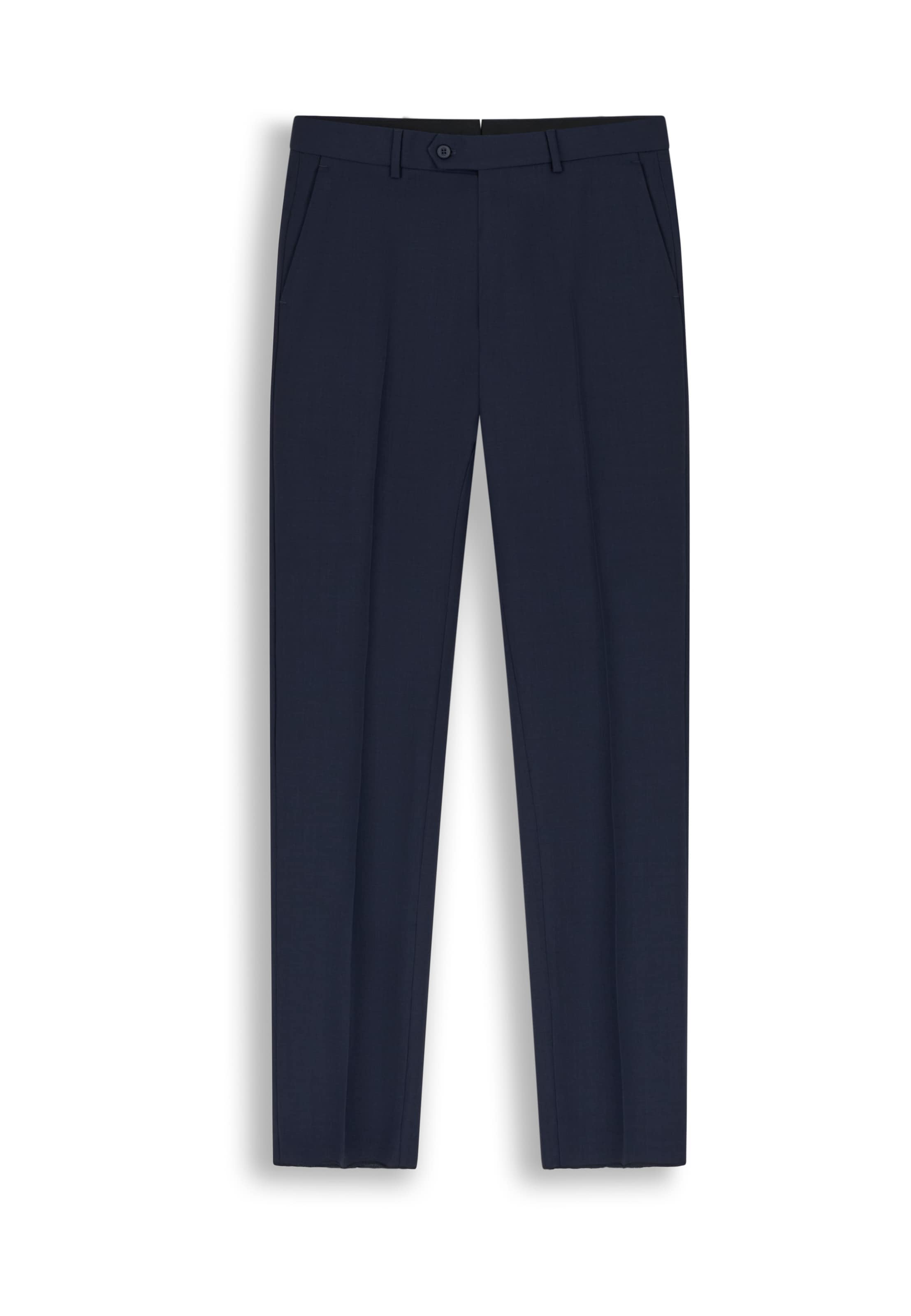 Boggi Milano Slimfit Chinohose in Blau: Vorderseite