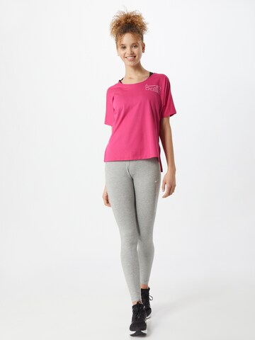 NIKE Sportshirt 'City Sleek' in Pink