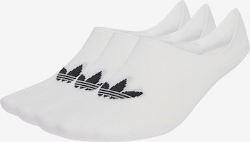 ADIDAS ORIGINALS Ťapky 'Low Cut 3' – bílá: přední strana