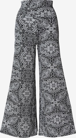 Indiska Bootcut Broek 'Nina' in Zwart: voorkant