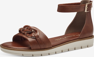 MARCO TOZZI Sandal i brun: framsida