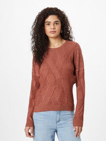 Sisley Sweter w kolorze brązowy: przód