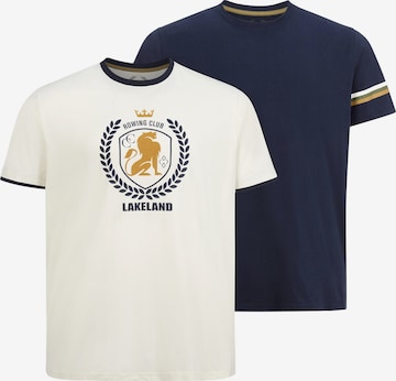 Charles Colby T-Shirt 'Earl Cederic' in Blau: predná strana