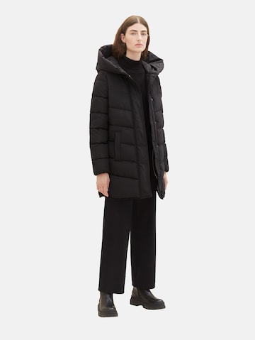 TOM TAILOR Winter Coat in Black