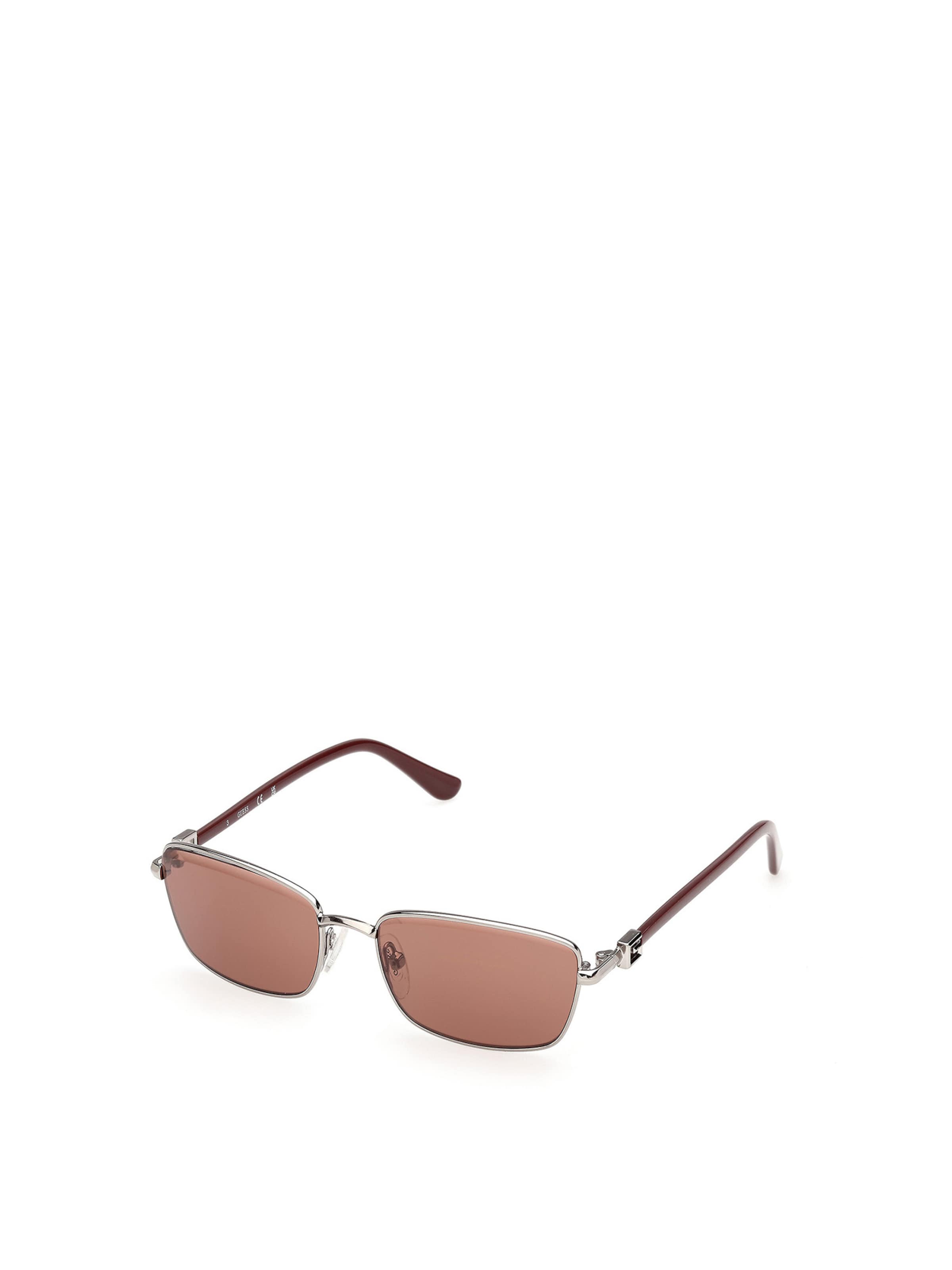 GUESS Zonnebril in Bruin: voorkant