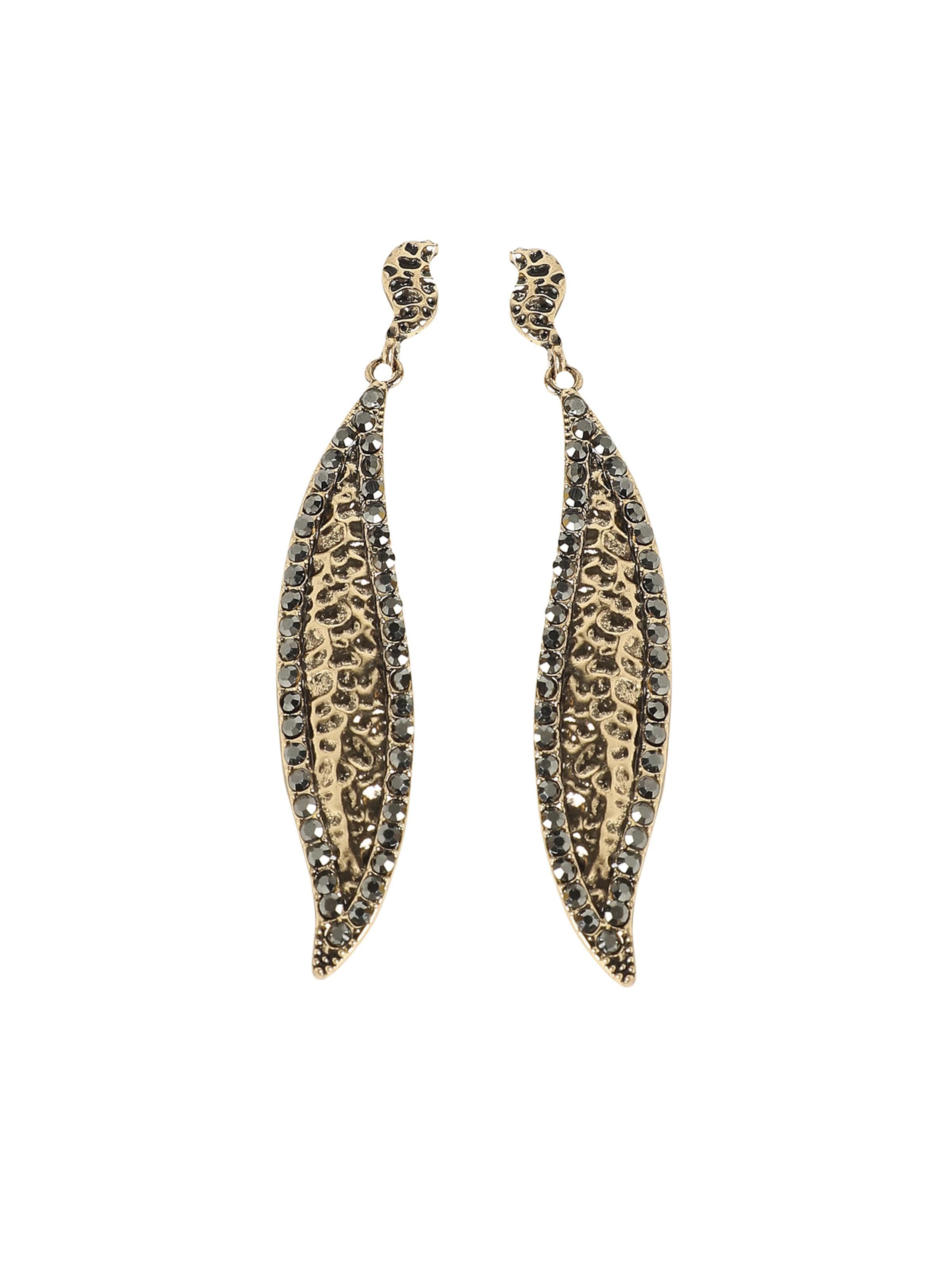 Orecchini 'Ashima' di SOHI in oro: frontale