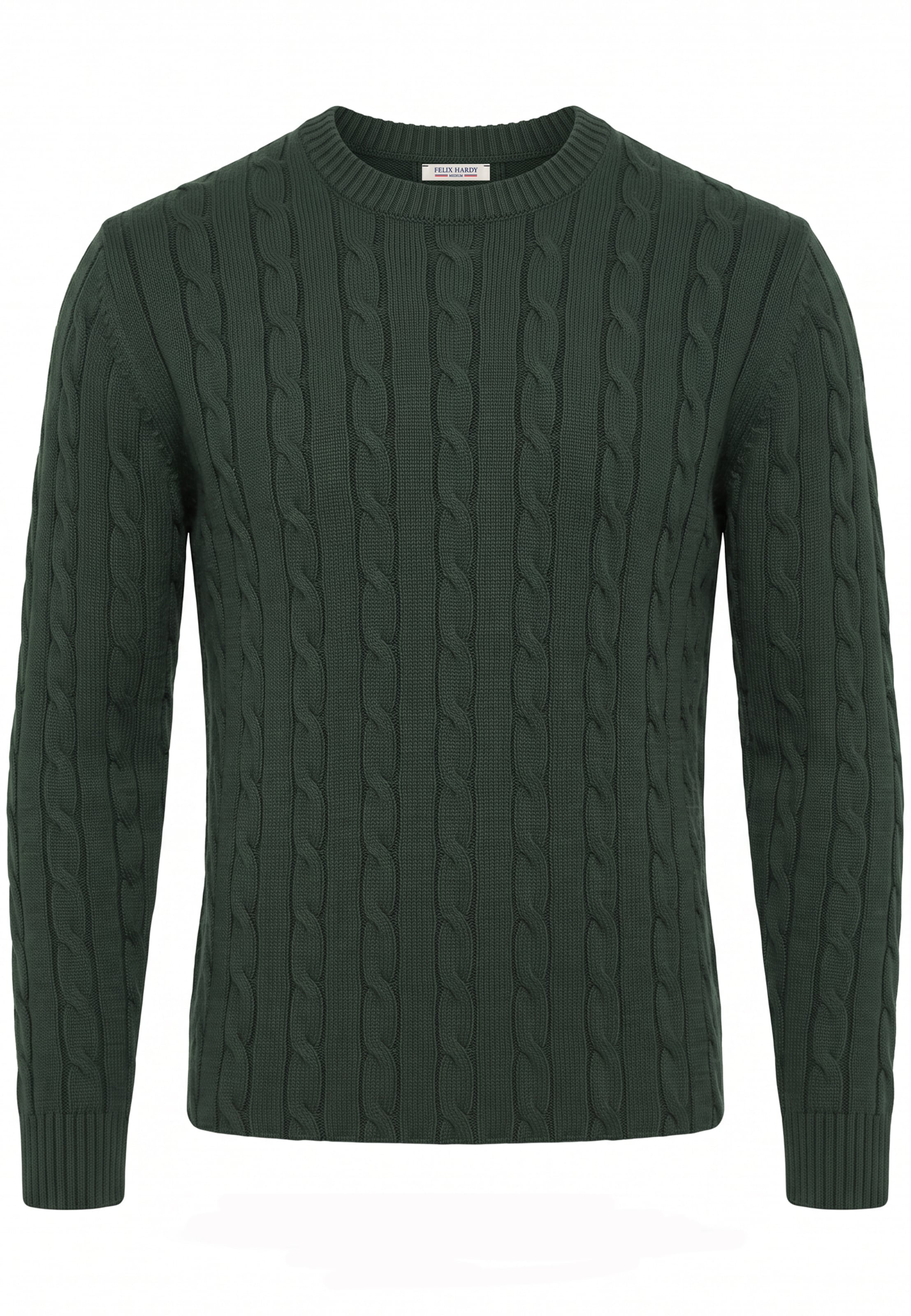 Felix Hardy Pullover i XXL i mørkegrøn, Produktvisning