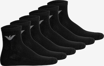 Emporio Armani Sportssokker i sort: forside