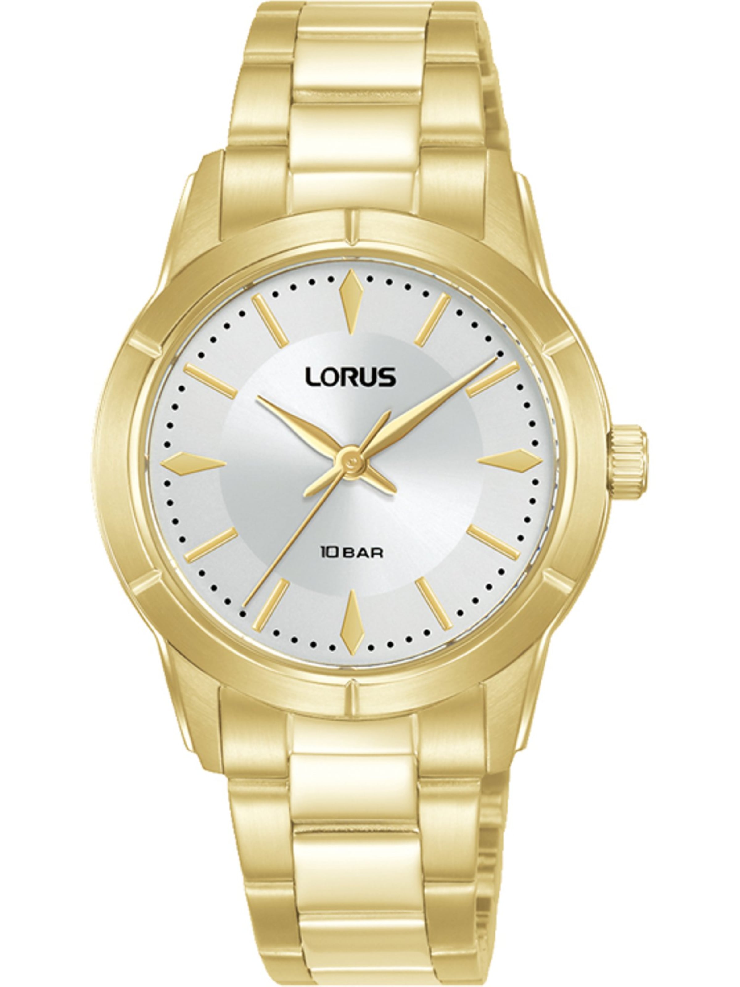 LORUS Uhr in Gold: Vorderseite