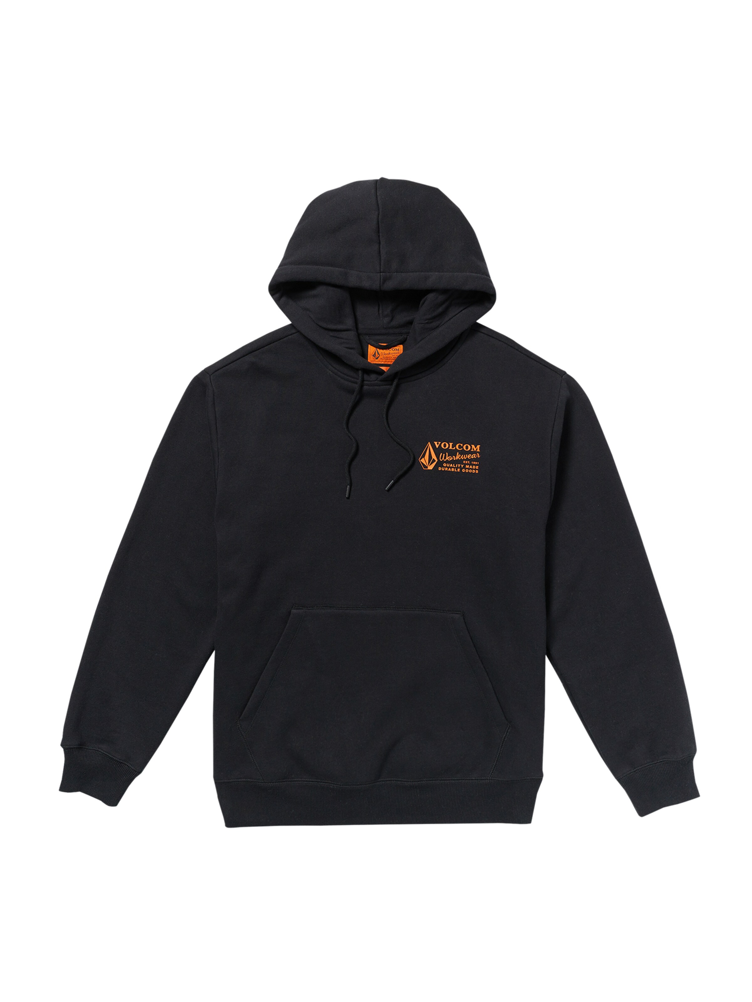 Sweat-shirt 'WORKWEAR' Volcom en noir : devant