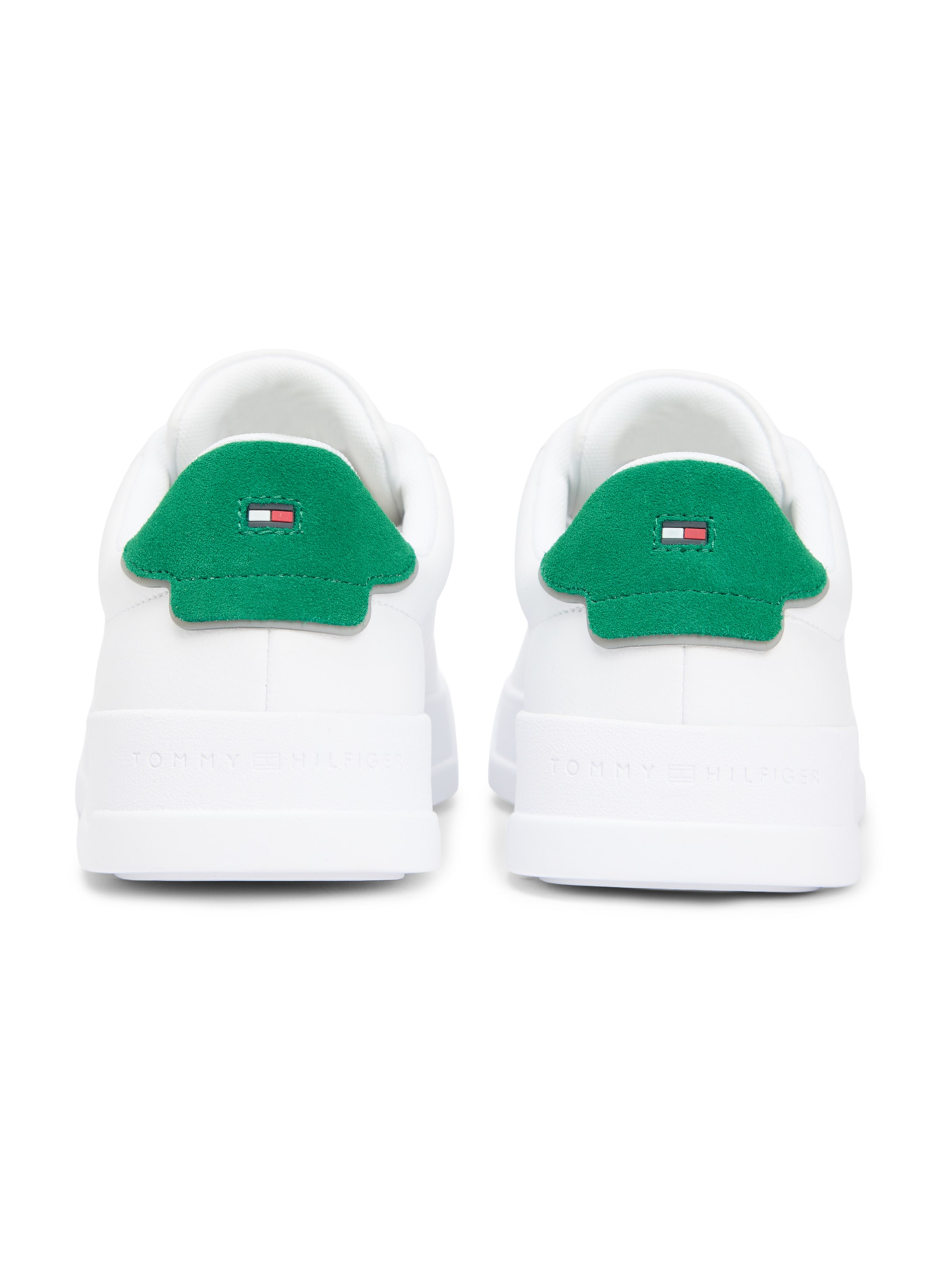 Baskets basses 'Court Ess' TOMMY HILFIGER en blanc