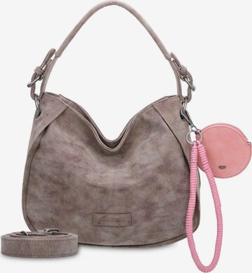 Fritzi aus Preußen Shoulder Bag 'Fritzi04N' in Brown: front