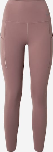 Sportinės kelnės 'UNIVERSA' iš NIKE, spalva – pilka / rausvai violetinė spalva, Prekių apžvalga