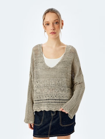 Koton Pullover in Grün: Vorderseite