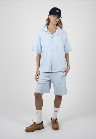 Fit confort Chemise 'Seaside' Prohibited en bleu