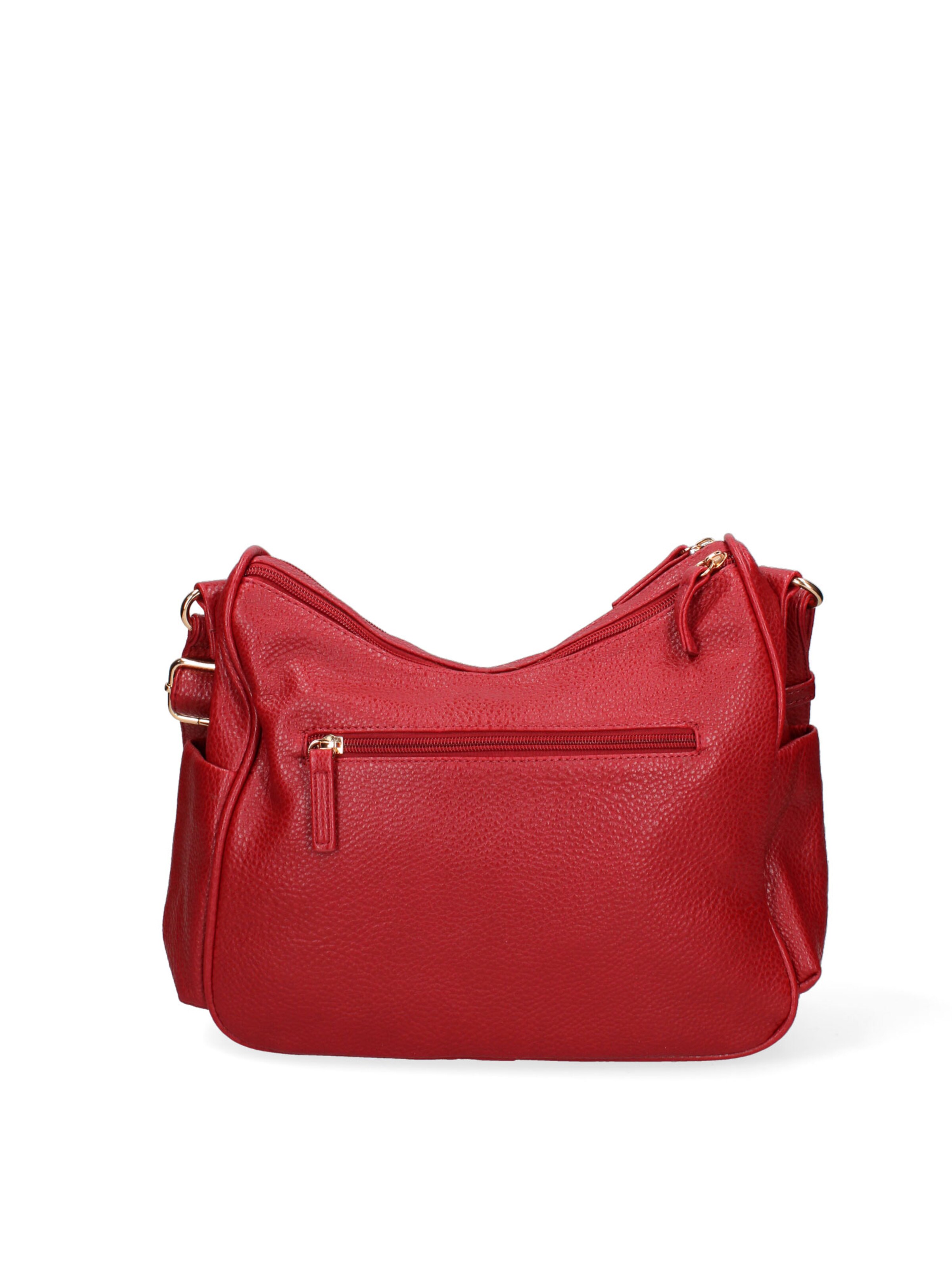 Borsa a tracolla 'Borsa a Tracolla Donna B Cavalli Ecopelle Zip Tasche Multiple 28x24cm' di B. Cavalli in rosso