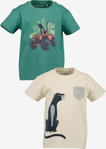 smėlio BLUE SEVEN Marškinėliai: priekis