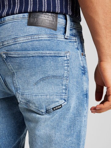 G-STAR Slimfit Jeansy w kolorze niebieski
