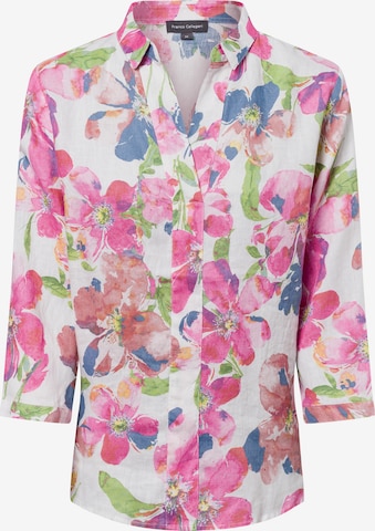 Marie Lund Bluse in Pink: Vorderseite