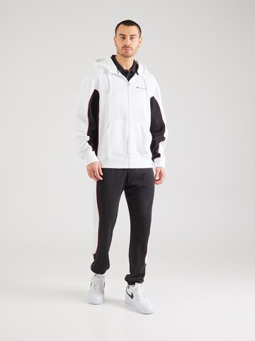 Tuta da jogging di Champion Authentic Athletic Apparel in bianco: frontale
