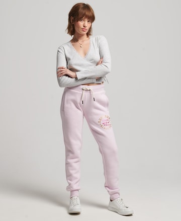 Superdry Tapered Hose in Lila