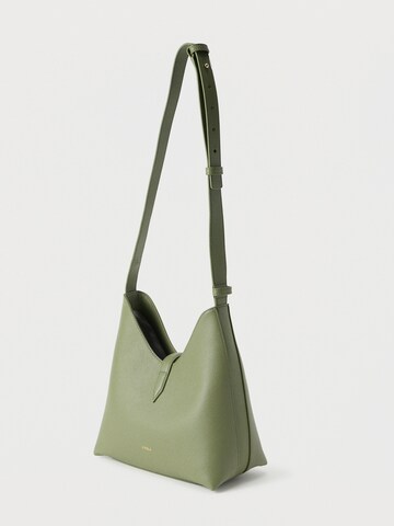 FURLA Schultertasche 'Goccia' in Grün