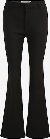 PULZ Jeans Flared Pants 'BINDY' in Black: front