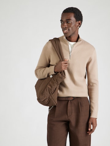 Lindbergh Trui in Beige: voorkant