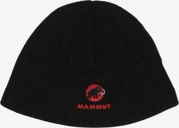 MAMMUT Hut oder Mütze One Size in Schwarz: Vorderseite