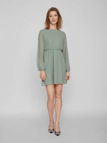 VILA Dress 'Dobby' in Green