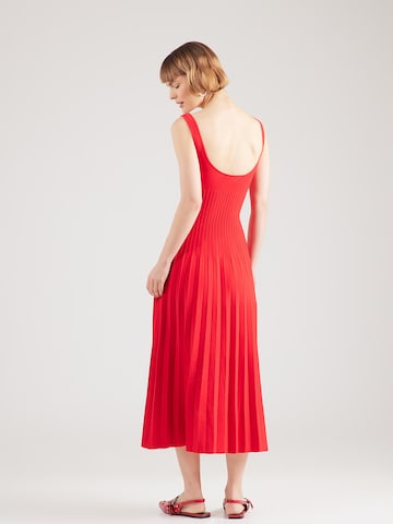 Staud Gebreide jurk 'ELLISON' in Rood