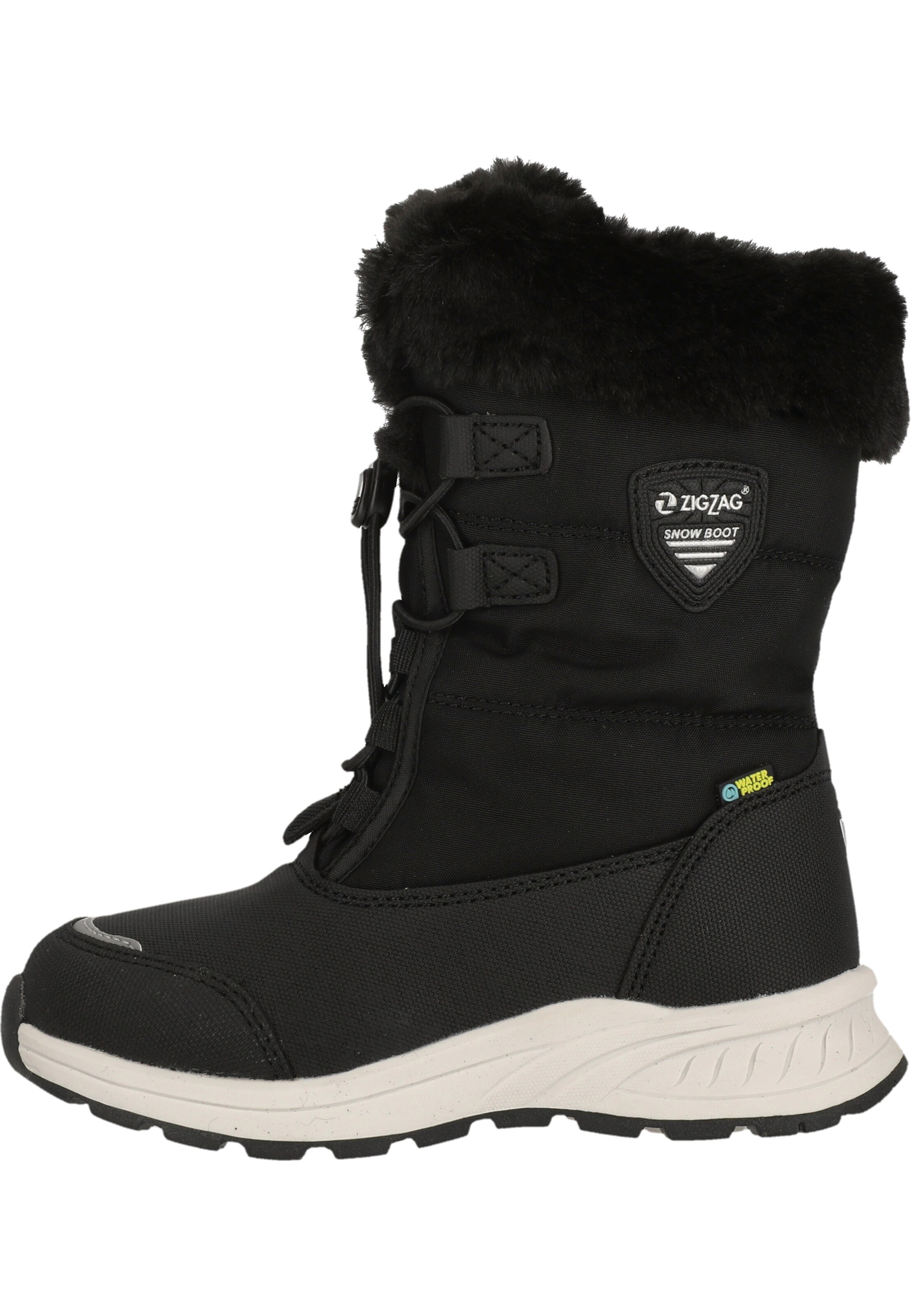 ZigZag Snowboots 'Wesend' in Zwart