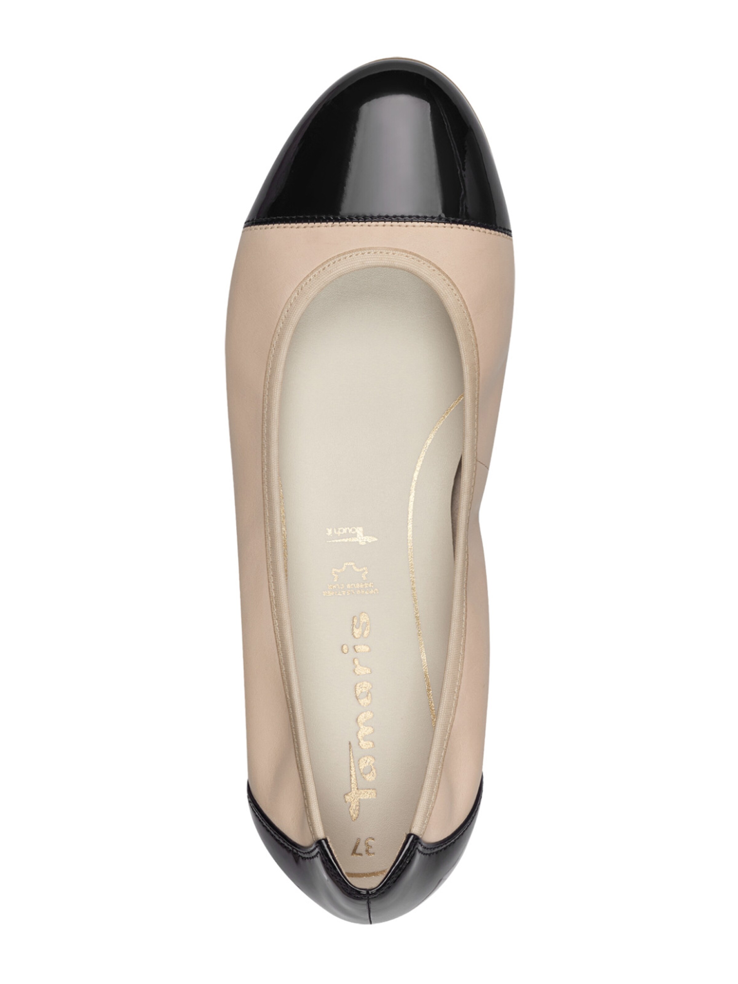 Tamaris Ballerina in Beige