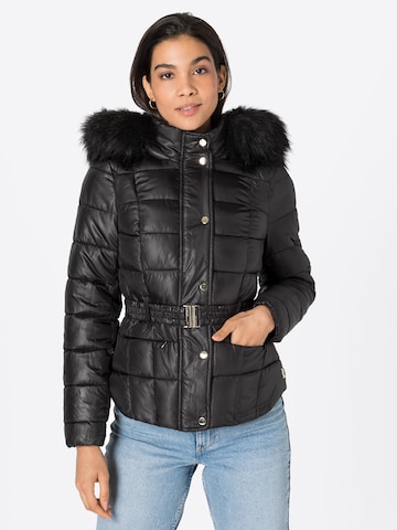 River Island Between-season jacket in Black: front