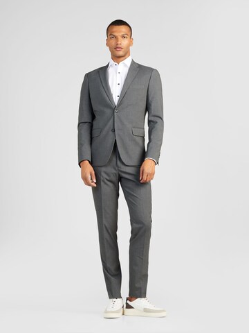 Lindbergh Regular Suit in Grey: front