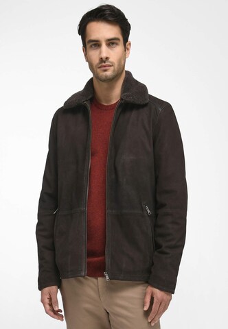 Louis Sayn Between-Season Jacket in Brown: front