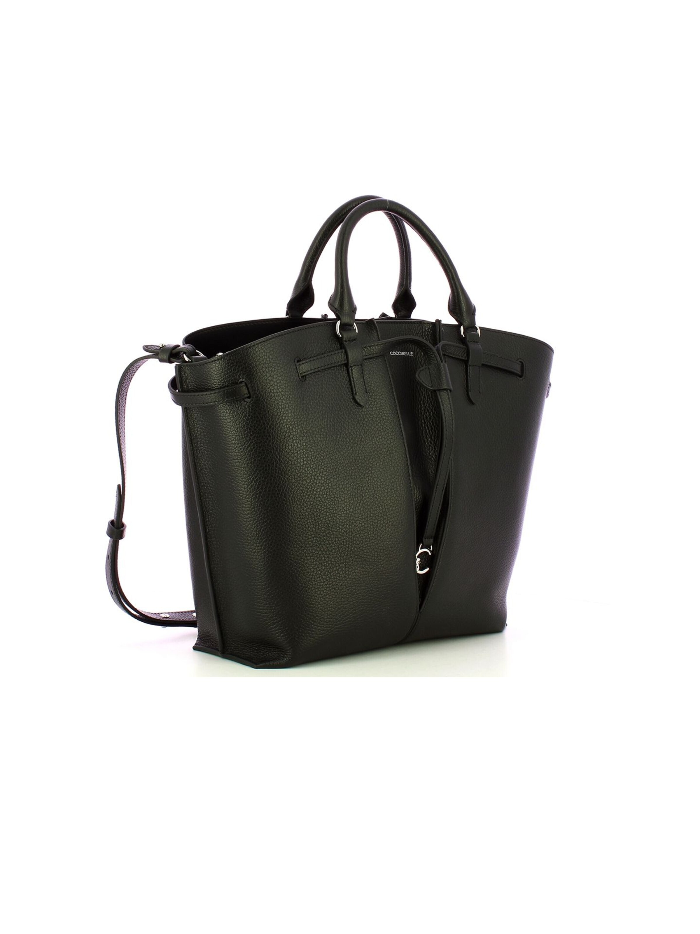 Coccinelle - Bolso de mano 'Flores' en negro