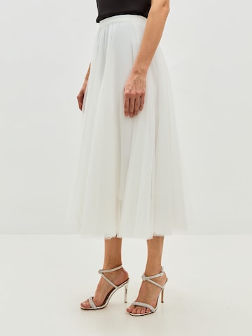 Serena Silueta Nederdel 'Ballerina' i hvid