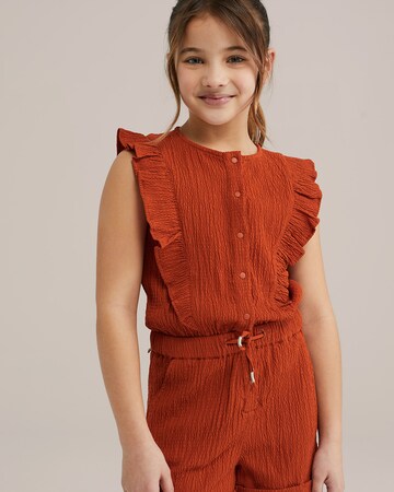 WE Fashion Комбинезон в Красный