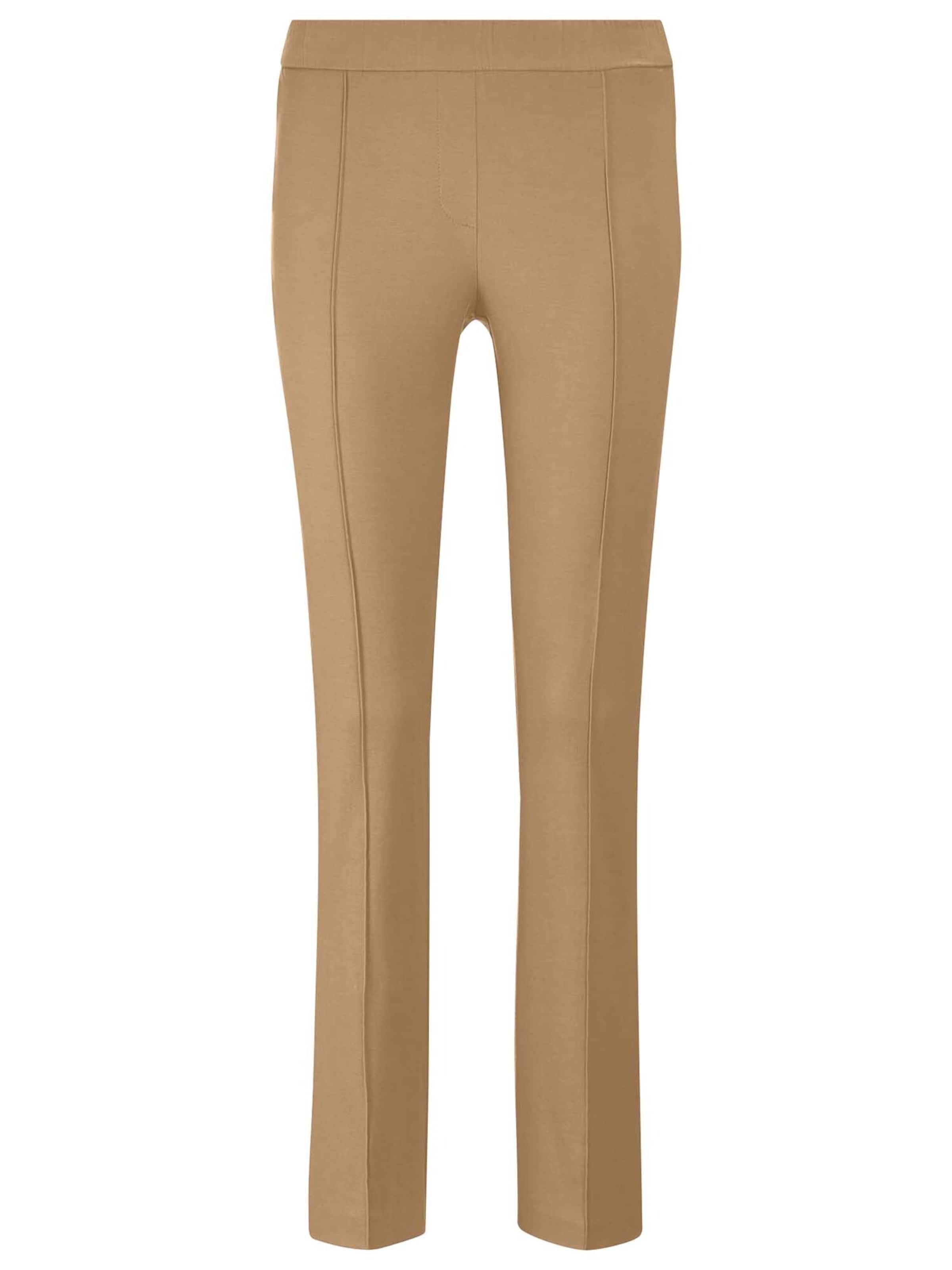MADELEINE Jeggings en camel, Vue avec produit