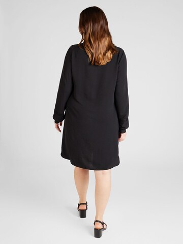 ONLY Carmakoma Shirt dress 'METTA' in Black