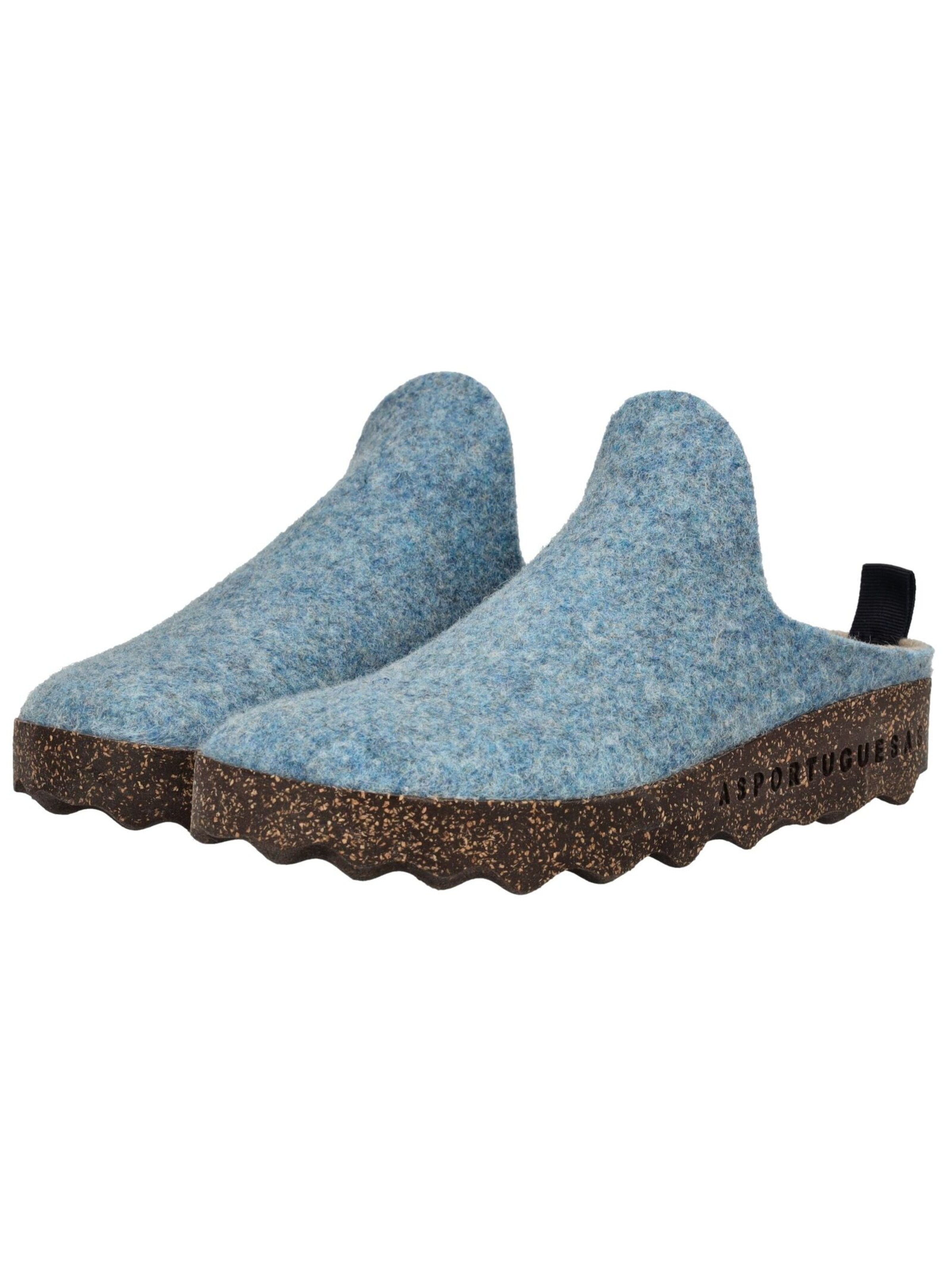 Pantoufle Asportuguesas en bleu