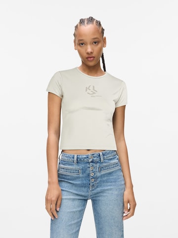 KARL LAGERFELD JEANS Shirt in Wit: voorkant