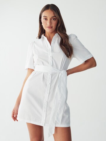 Willa Dress 'IZA' in White: front